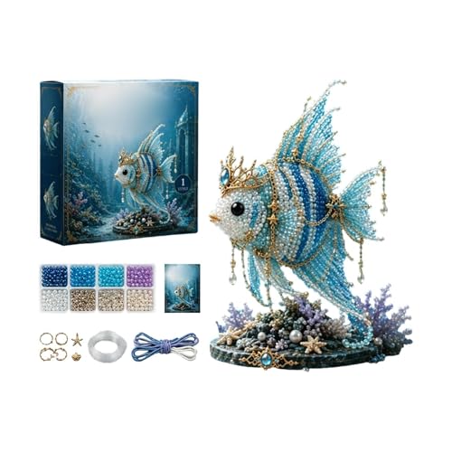 Kits perles adultes de créatures marines 3D pour débutants
