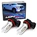 iJDMTOY 8000K Light-Blue 80W High Power CREE H11 H8 LED Replacement Bulbs For Fog Lights Driving Lamps