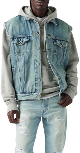 Levi's Herren Relaxed Trucker Jeans Weste