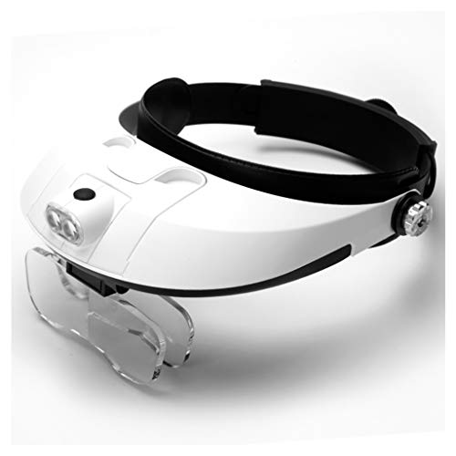 Bandeau loupe éclairée YSJNGF à lentilles interchangeables