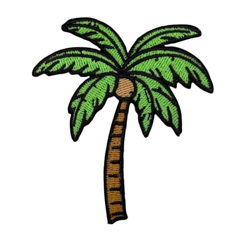 3 inch Palm Tree Iron On Patch