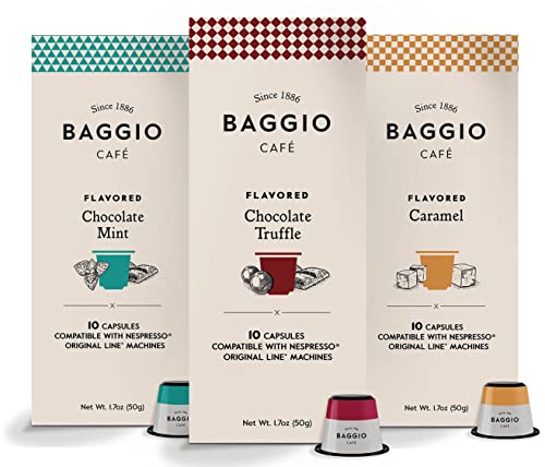 Baggio Café Kit De Cápsulas De Café Aromas Compatível Com Nespresso Contém 60 Cápsulas