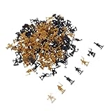 tecnicas para pintar soldaditos de plomo Mini figuras: las estatuas en miniatura son una buena opción para llenar la escena del modelo, agregar realismo y ayudar a expresar tus ideas, juego de mini soldados