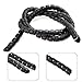 Black Protective Spiral Wrap for Hoses 1 Meter Hydraulic Hose Guard, for Automotive and Industrial Use (D-12MM)