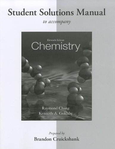 McGraw-Hill Education Chemistry Student Solutions Manual
