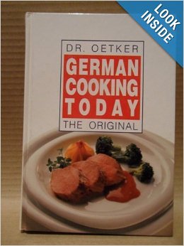 German Cooking Today B000JRBILO Book Cover