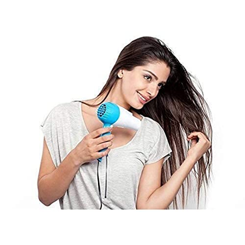 Image of Professional Electric Foldable Hair Dryer With 2 Speed Control 1000 Watt - Multicolor