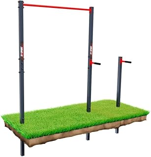 K-SPORT Outdoor Gym Pull UP BAR and Chin UP BAR - Strength Training Equipment for everyone - Universal Pull-up BAR - to Train with a Punch Bag - Use Dip Bars to Make Workout Effective