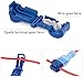 RUNCCI-YUN 120PcsT-Tap Cable Conector Kit, Conectores de Empalme rápido de Cables eléctricos,-...