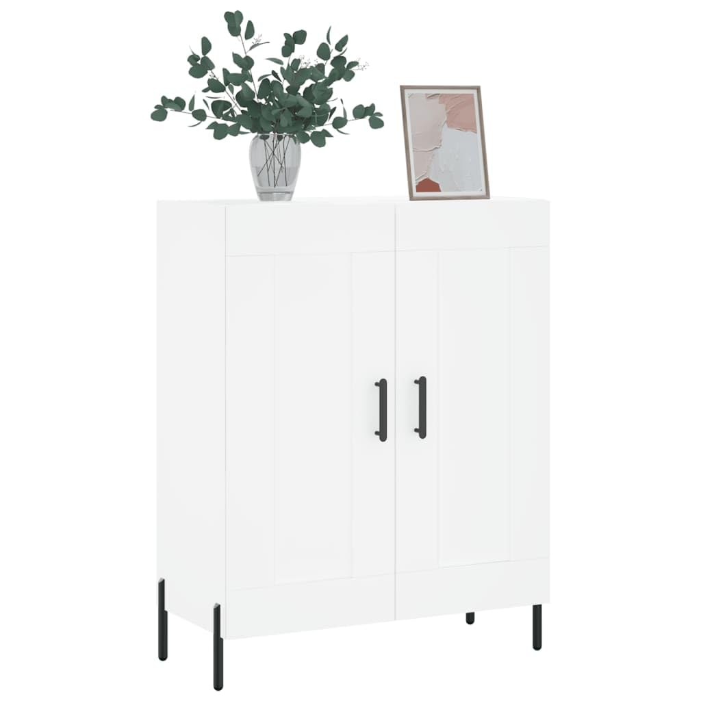 Credenza Bianca 69,5 x 34 x 90 cm drewno wielowarstwowe