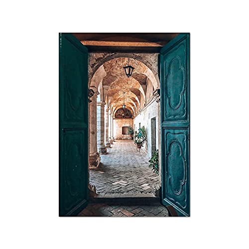 Peinture porte marocaine pour créer une ambiance bohème apaisante
