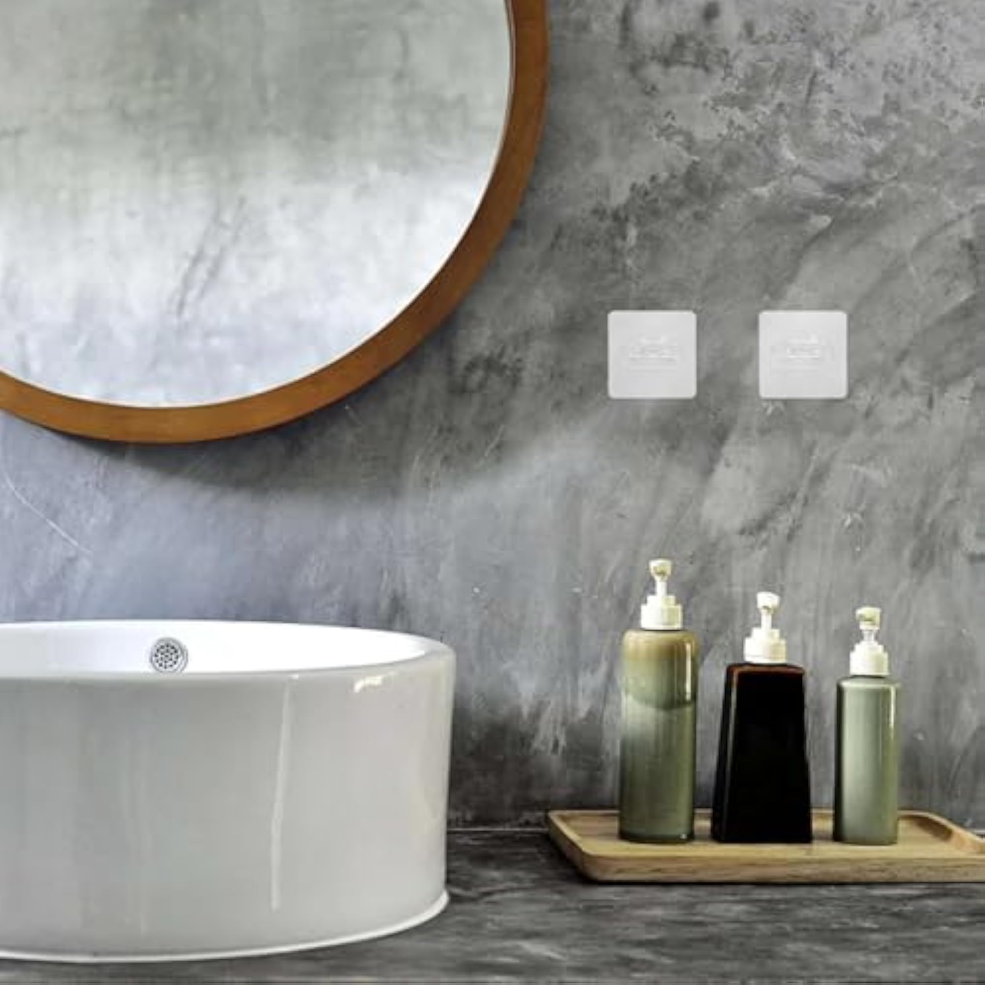 Adhesive Wall Hooks, Transparent Organizer Hooks