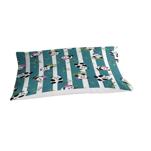 Parure de lit panda fermeture éclair housse couette 3D zébrée 135x200cm - 6