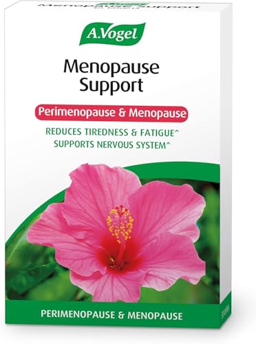 A.Vogel Menopause Support | for Perimenopause, Menopause & Postmenopause Symptoms | Menopause Supplement with Soy Isoflavones, Magnesium & Hibiscus | 30 Tablets