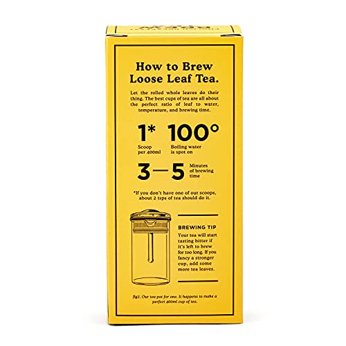 Brew Tea Co - English Breakfast - Strong and Malty - 113g Loose Leaf Tea