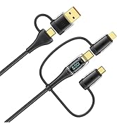 Amazon.co.jp: 充電ケーブル 6in1 ケーブル 100WPD対応 急速充電 USB