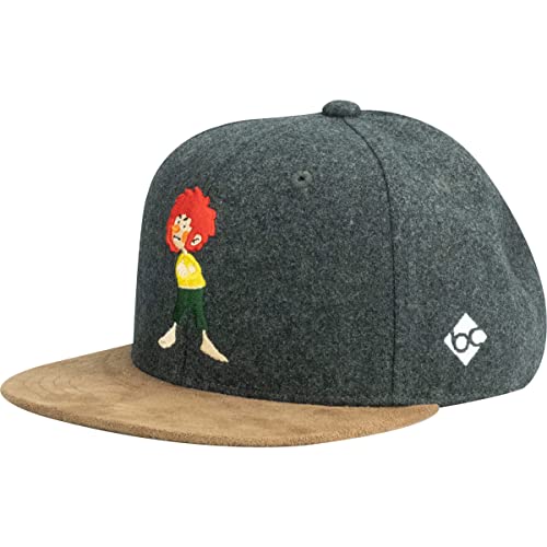 Bavarian Caps Kinder Grantig by Nature Cap, dunkelgrau, ONE Size