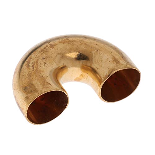 F Fityle 2pcs Trumpet Tuning Copper Tube for Woodwind Instrument Accessories Gold - Thumbnail 4