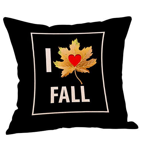 Preisvergleich Produktbild Alwayswin Leinen Kissenbezug Halloween Kissenbezug Kissenhülle Seitenschläferkissen Nackenkissen Home Auto Bett Sofa Dekorative Brief Kissenbezug Kissenbezug