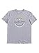 Quiksilver Mental Notes T-Shirt Men Camiseta de Manga Corta, Hombre, Gris (Light...