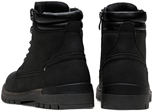 Image of Jousen Mens Boots Fashion Casual Boot Hiking Zipper Chukka Boots for Men