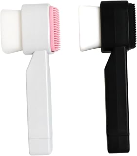 Mipcase 2pcs Silicone Face Wash Brush Exfolia...