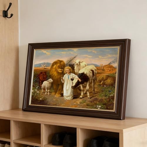 Peace William Strutt tableau impression sur toile déco bureau 30cm