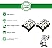 Green Label Brand 2 Pack Replacement HEPA Filter F86 for Dirt Devil Vacuum Cleaners (Compares to 440006419)