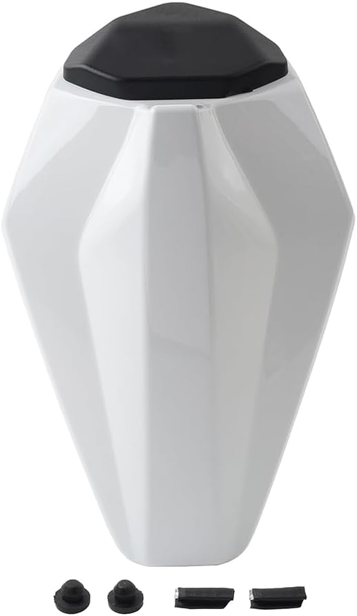 CNxinn10 1 Pc Tail Seat Fing Cowl Rear Passenger Seat Cowl Cover ABS White For Kawasaki Ninja ZX6R ZX-6R 636 2019-2024