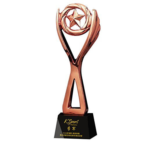 Troféu gravado personalizado, troféu de prêmio personalizado, prêmio/troféu gravado com jateamento d