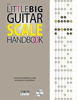Paperback The Little Big Guitar Scale Handbook (scales & modes) Book