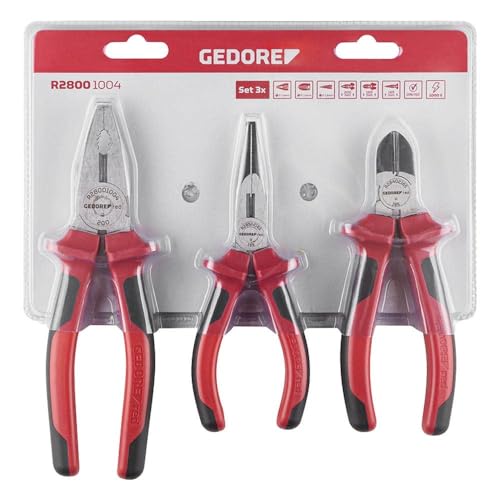 GEDORE R28001004 Jogo De Alicates 3 Pecas