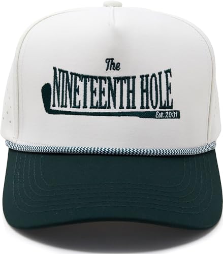 Image of Funky Junque Golf Trucker Hat | Lightweight Golf Trucker Rope Hat with Adjustable Snapback, Golf Course and Weekend Wear, Funny Golf Hats for Men and Women