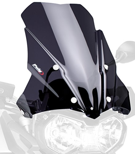 Bulle Touring Puig acrylique de 4 mm haute protection avec déflecteurs