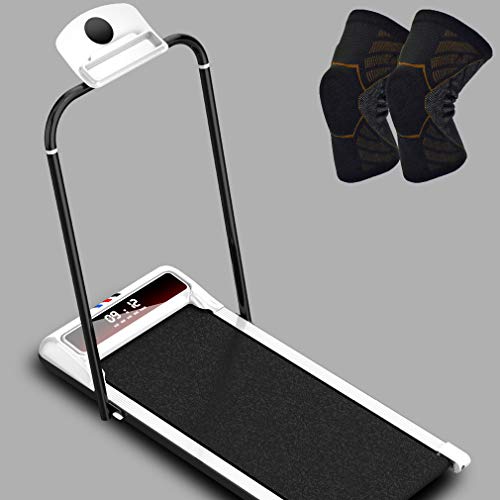 Image of Walking Machine,Office Desk Motorised Treadmill,Move and Work at The Same Time, No More Back Pain, with Practical Tablet Holder,Remote Control,XL Size Knee Pads