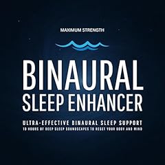Binaural Sleep Enhancer (Maximum Strength) Audiobook By MindSync MediaGroup cover art