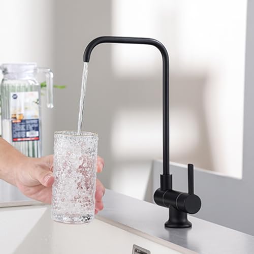 Filtre pour l'évier de cuisine en nickel brossé, mitigeur d'eau pure haut de gamme