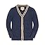 Navy Cable With Camel
