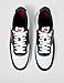 Nike Women's Court Vision Low Next Nature Sneaker, Black/Gym Red/White, 7.5