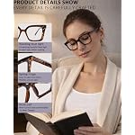 EYEURL Oversized Reading Glasses Women Stylish Oprah Style Blue Light Blocking Computer Square Readers Large Eyewear - Image 3
