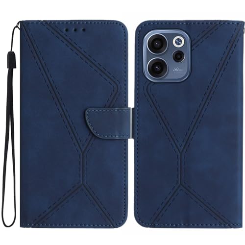 �X�}�z�P�[�X �Ή��@�� for Oppo Reno15 F/FS�y�}�O�l�b�g���߁E�t���b�v�X�^���h�E�J�[�h�X���b�g�t�����z�zBlue
