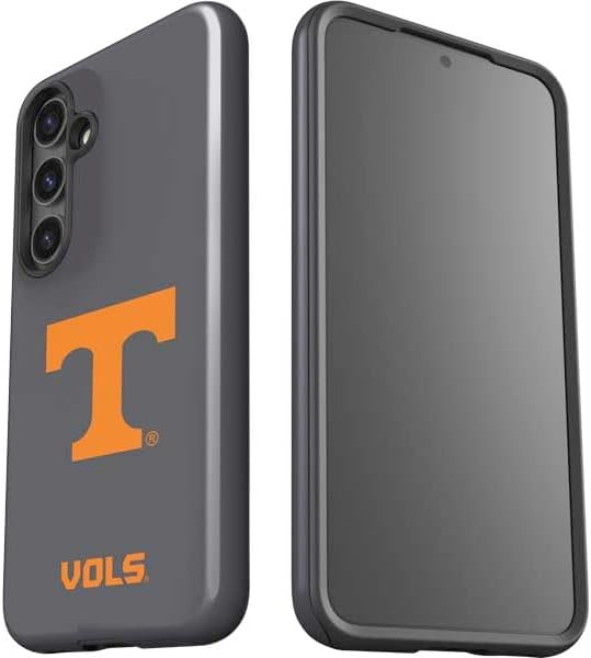 Skinit Impact Phone Case Compatible with Galaxy S25 Plus - Officially Licensed University of Tennessee-Knoxville T Logo Vols on Gray Design