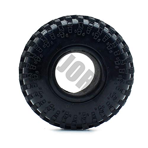 Injora Rc Tires 2.2Inch Rc Rubber Tyre Set 4Pcs For 1/10 Rc Crawler Axial Scx10 Ax10 Wraith D90 #TOP2