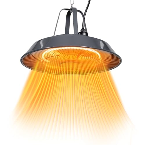 Cobuy Hanging Patio Heater Gray