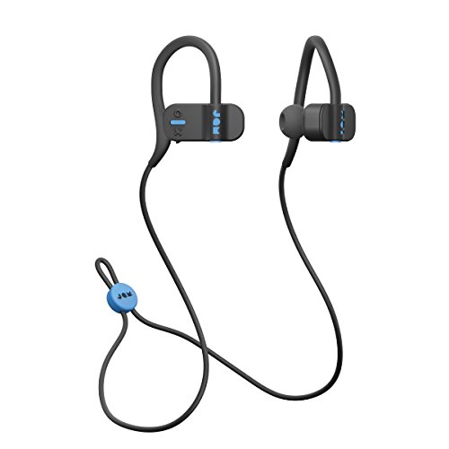 Jam Live Fast Workout Earphones 30 Ft. Bluetooth Range, Ip67 Sweat Resistant Earbuds 3 Sizes Included, 12 Hour Battery Life, Hands-Free Calling Black #TOP1