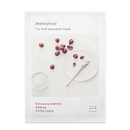 Innisfree My Real Squeeze Mask Sheet 18 types 20m x 5 pcs
