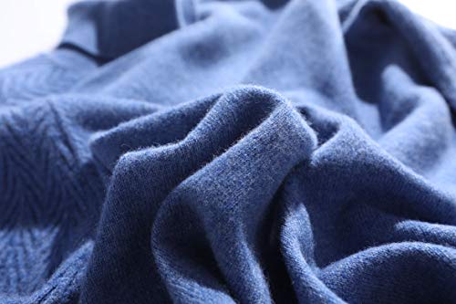 MeetMetro Maglione da Donna 100% Lana Merino