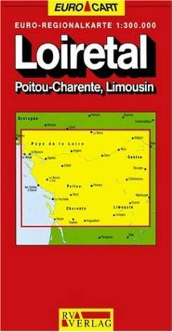 France Map Loire/Poitou/Charente