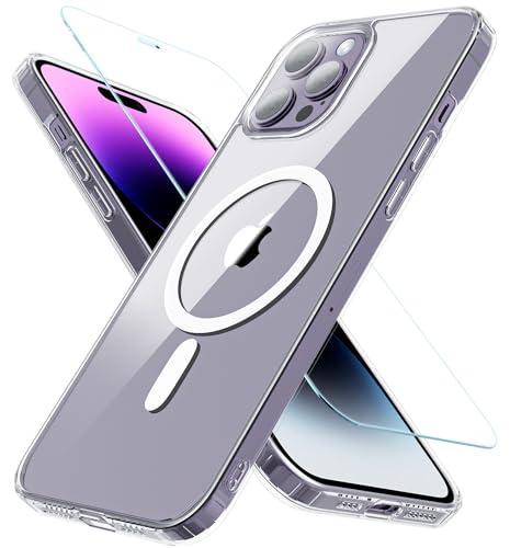Coque iPhone 14 Pro Max transparente protège des chutes et rayures