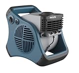 Lasko Misto Outdoor Misting Blower Fan, Ideal for Sports, Camping, Decks & Patios, 3 Speeds, 15', Blue, 7054